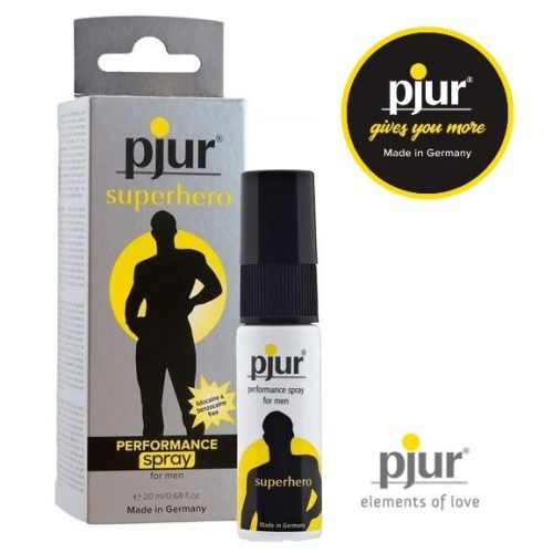 pjur® – SUPERHERO Performance Spray - Image 1