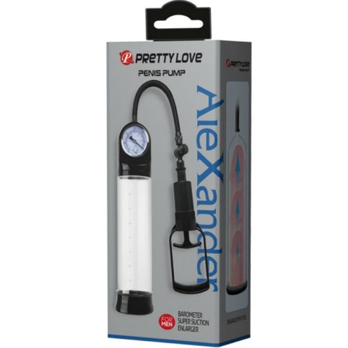 PRETTY LOVE® – ALEXANDER MANUAL BAROMETER PENIS PUMP - Image 2