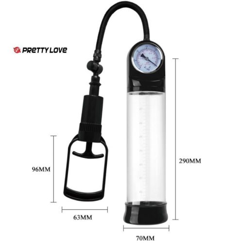 PRETTY LOVE® – ALEXANDER MANUAL BAROMETER PENIS PUMP - Image 6