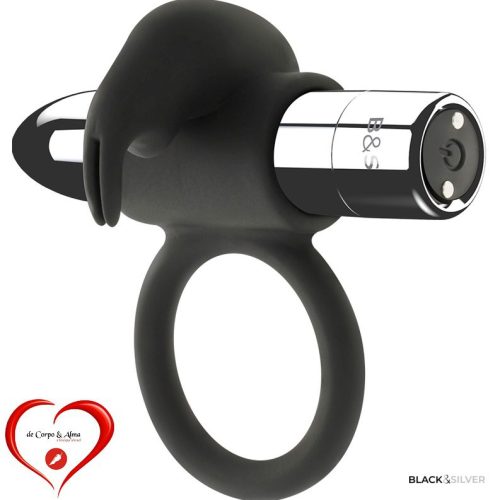 BLACK&SILVER® – BURTON VIBRATING COCK RING - Image 3