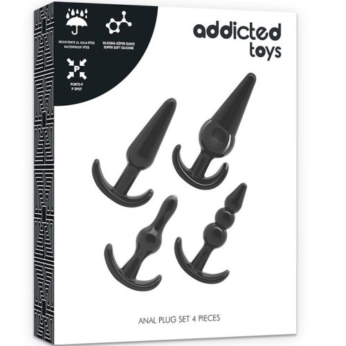 ADDICTED TOYS® – ANAL PLUG SET 4 Pcs - Image 2