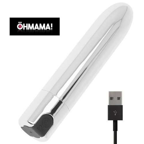 ÖHMAMA!® – RECHARGEABLE MINI-VIBE (silver 9,5) - Image 1