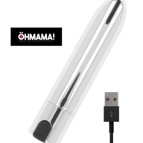 ÖHMAMA!® – RECHARGEABLE MINI-VIBE (silver 9,5) - Image 2