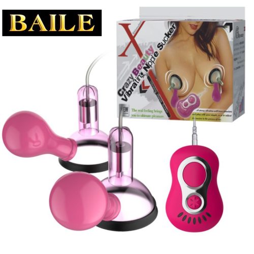 BAILE® – CRAZY BEAUTY VIBRATING NIPPLE SUCKER - Image 1