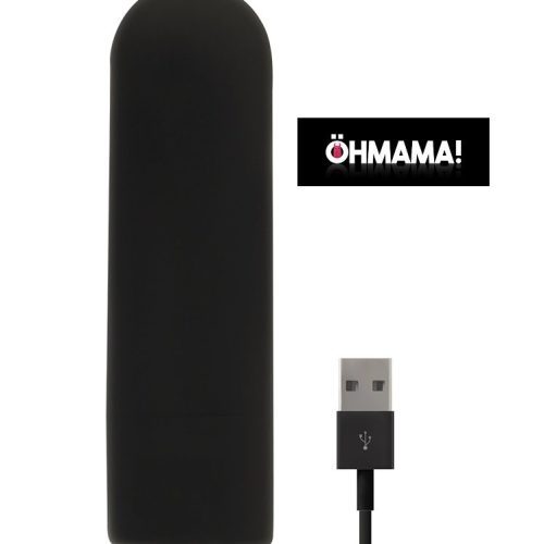 ÖHMAMA!® – RECHARGEABLE MINI-VIBE (black 6,0) - Image 1