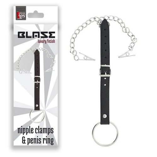 BLAZE® – NIPPLE CLAMPS & PENIS RING - Image 1