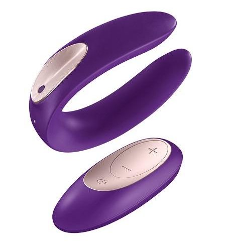 SATISFYER - PARTNER® – DOUBLE PLUS RC COUPLES VIBRATOR - Image 1