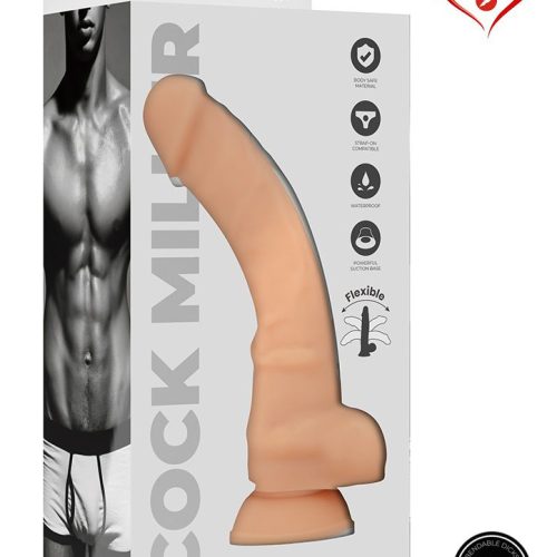 COCK MILLER® – DOUBLE DENSITY FLEXIBLE DILDO (18cm) - Image 6