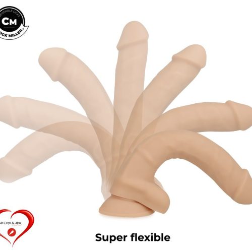 COCK MILLER® – DOUBLE DENSITY FLEXIBLE DILDO (18cm) - Image 2