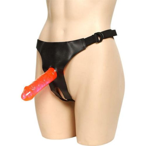 SEVEN CREATIONS® – DOUBLE DONG CROTCHLESS STRAP-ON - Image 4