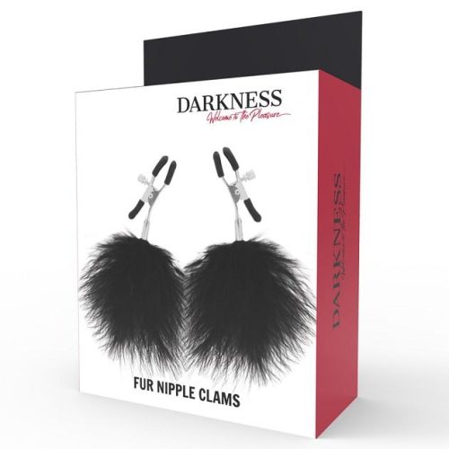 DARKNESS® – FUR NIPPLE CLAMPS - Image 1