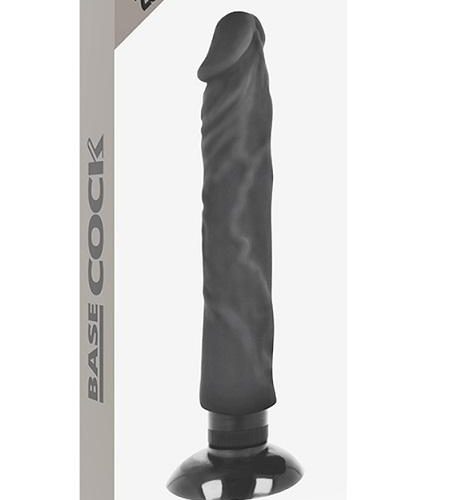 BASECOCK® – 2in1 REALISTIC BLACK VIBE - Image 2