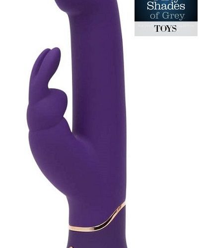 FIFTY SHADES OF GREY®© – GREEDY GIRL POWER MOTION RABBIT VIBRATOR - Image 1