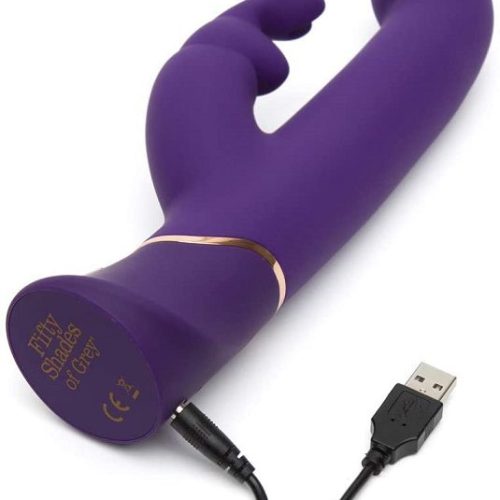 FIFTY SHADES OF GREY®© – GREEDY GIRL POWER MOTION RABBIT VIBRATOR - Image 4