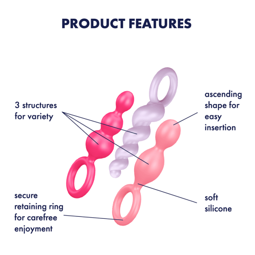 SATISFYER®™ – BOOTY CALL KIT ANAL PLUGS - Image 8