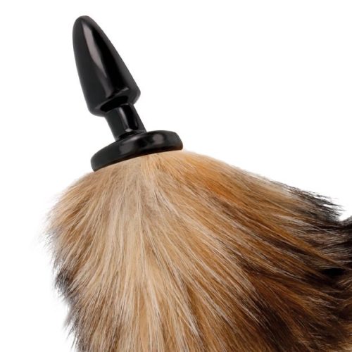 DARKNESS® – FURRY TAIL BUTT PLUG (soft silicone) - Image 4