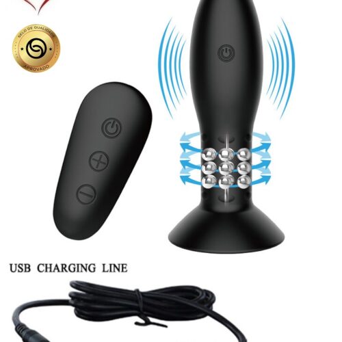 PRETTY LOVE® – MR. PLAY REMOTE ROTATING ANAL PLUG - Image 2