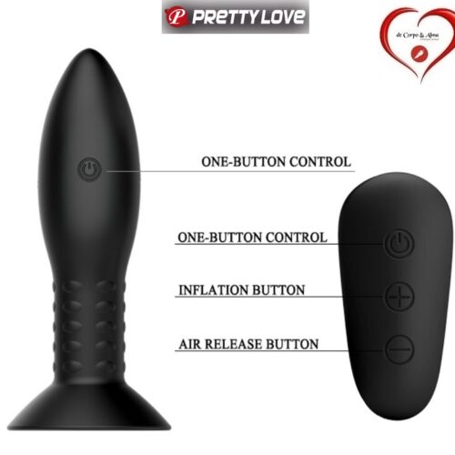 PRETTY LOVE® – MR. PLAY REMOTE ROTATING ANAL PLUG - Image 5