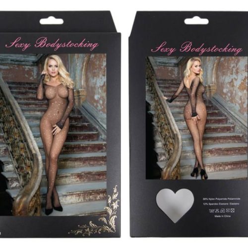 QUEEN LINGERIE®™ – BODYSTOCKING COM BRILHANTES - Image 2