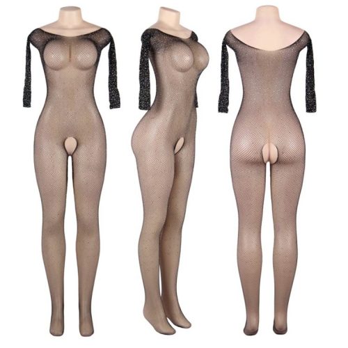 QUEEN LINGERIE®™ – BODYSTOCKING COM BRILHANTES - Image 6