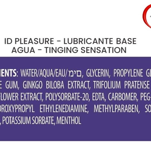 ID PLEASURE® – TINGLING SENSATION LUBE - Image 4