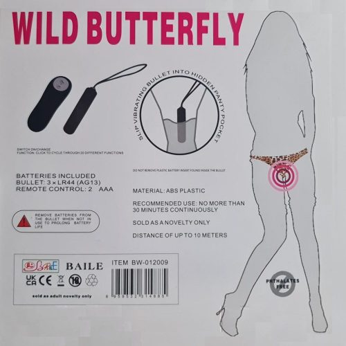 BAILE® – WILD BUTTERFLY RC VIBRATING PANTY - Image 2