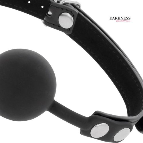 DARKNESS® – BALL GAG SILICONE (SOLID) - Image 5