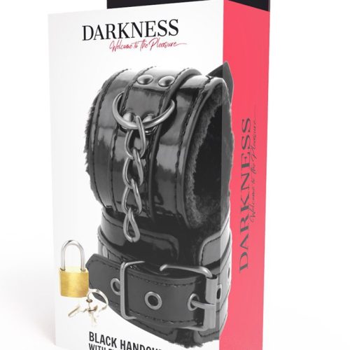 DARKNESS® – HANDCUFFS with FUR & PADLOCK - Image 2