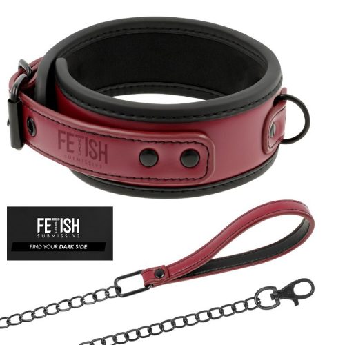 FETISH SUBMISSIVE® – DARK ROOM COLLAR & LEASH - Image 1