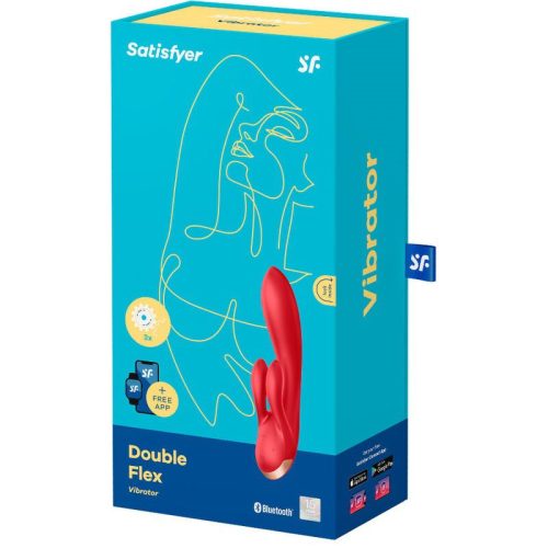 SATISFYER® – DOUBLE FLEX BUNNY VIBRATOR - Image 3