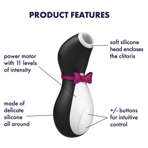 SATISFYER® – PENGUIN AIR PULSE CLIT STIMULATOR - Image 6