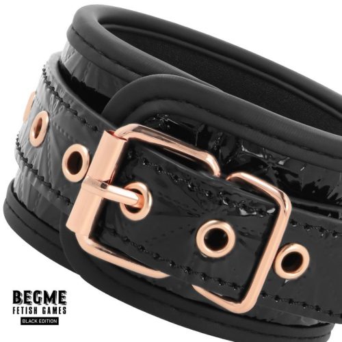 BEGME FETISH® – PREMIUM ANKLE CUFFS (black edition) - Image 4