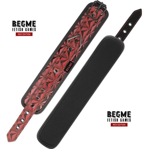 BEGME FETISH® – PREMIUM HANDCUFFS (red edition) - Image 4