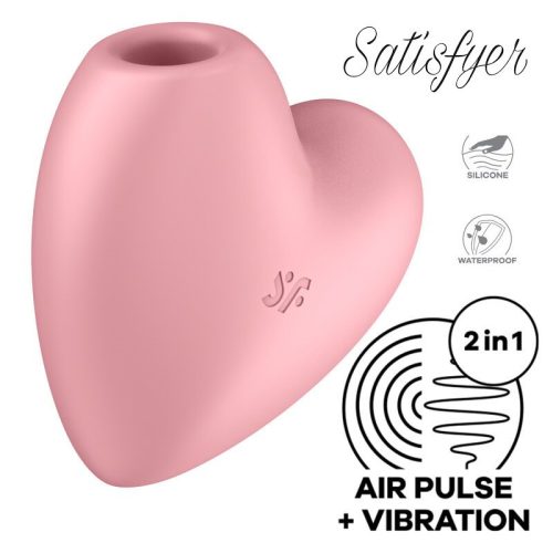 SATISFYER® – CUTIE HEART AIR PULSE STIMULATOR - Image 1