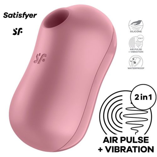 SATISFYER® – COTTON CANDY AIR PULSE STIMULATOR - Image 1