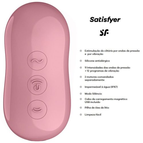 SATISFYER® – COTTON CANDY AIR PULSE STIMULATOR - Image 4