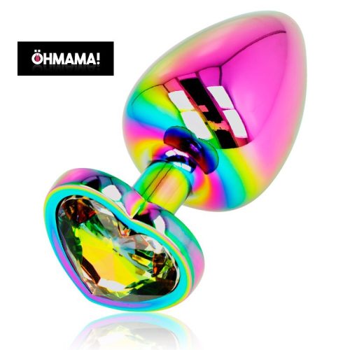 ÖHMAMA!® – PLUG ANAL CORAZÓN IRIS - Image 1