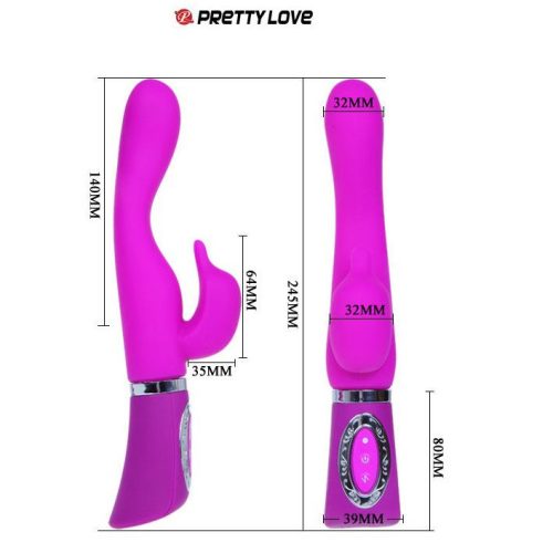 PRETTY LOVE® – TODD RECHARGEABLE BUNNY VIBRATOR - Image 7