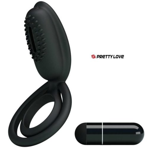 PRETTY LOVE® – ESTHER VIBRATING DOUBLE COCK RING - Image 4