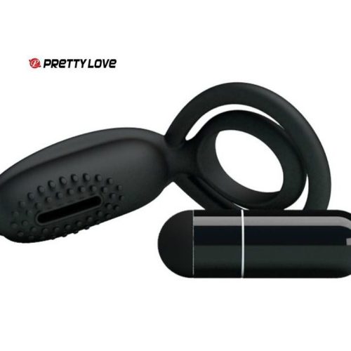 PRETTY LOVE® – ESTHER VIBRATING DOUBLE COCK RING - Image 7