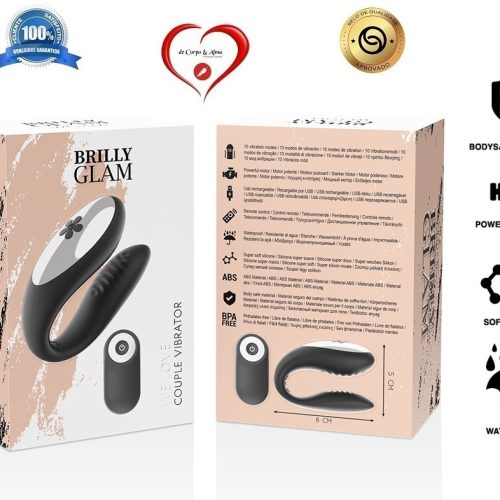 BRILLY GLAM® – WE LOVE COUPLE VIBRATOR - Image 3