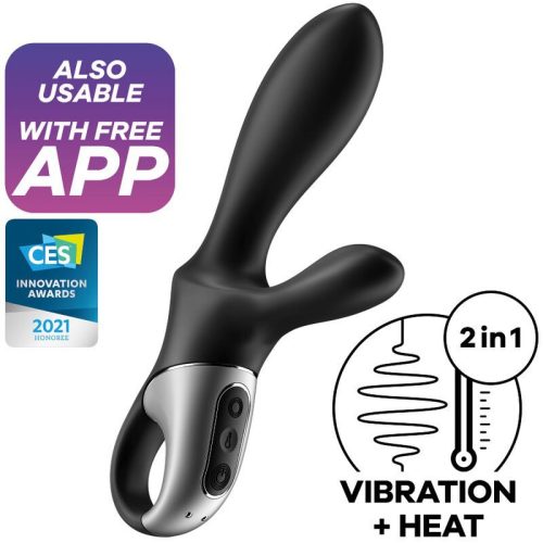 SATISFYER® – HEAT CLIMAX+ ANAL & VAGINAL STIMULATOR - Image 1