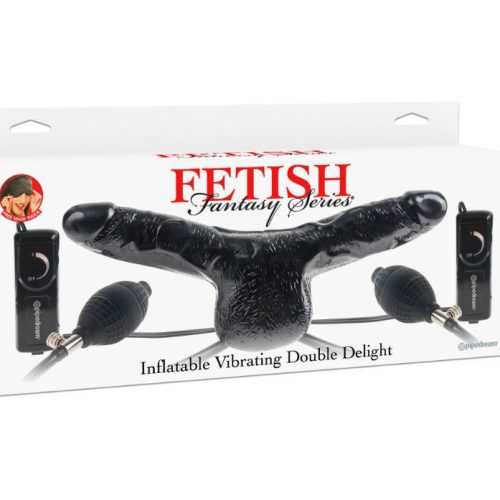 FETISH FANTASY® – INFLATABLE VIBRATING DOUBLE DELIGHT - Image 2