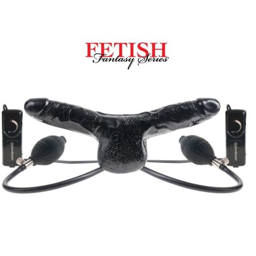 FETISH FANTASY® – INFLATABLE VIBRATING DOUBLE DELIGHT - Image 1