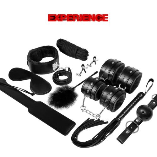 EXPERIENCE® – BDSM FETISH KIT (black edition) - Image 1