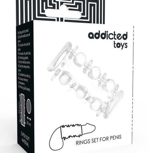 ADDICTED TOYS® – CLEAR PENIS SLEEVE - Image 1