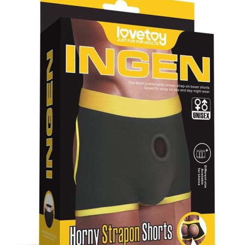 LOVETOY® – INGEN STRAPON SHORTS UNISEX - Image 1