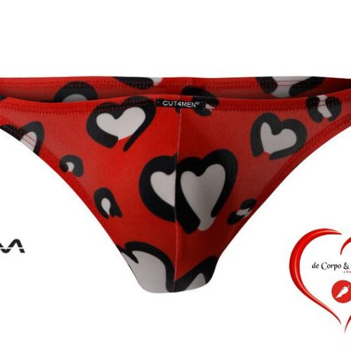 CUT4MEN® – HEARTS BRAZILIAN BRIEF - Image 3