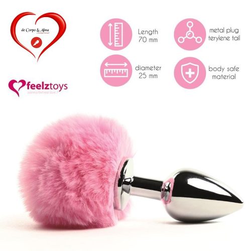 FEELZTOYS® – BUNNY TAIL METAL PLUG - Image 2