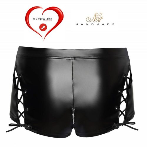 NOIR HANDMADE®™ – SHORTS WITH LACE ACCENTS - Image 6